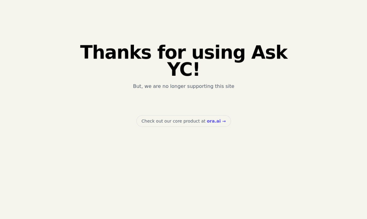 Ask YC