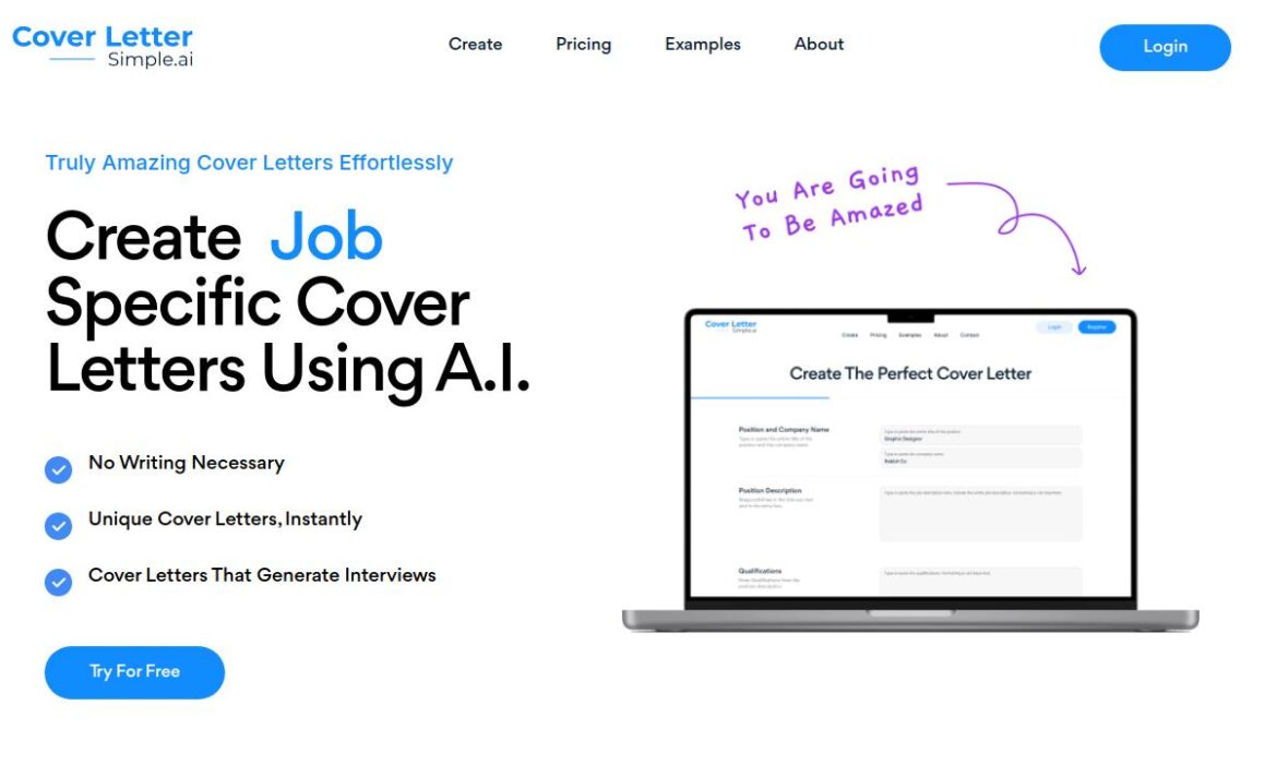 CoverLetterSimple.ai